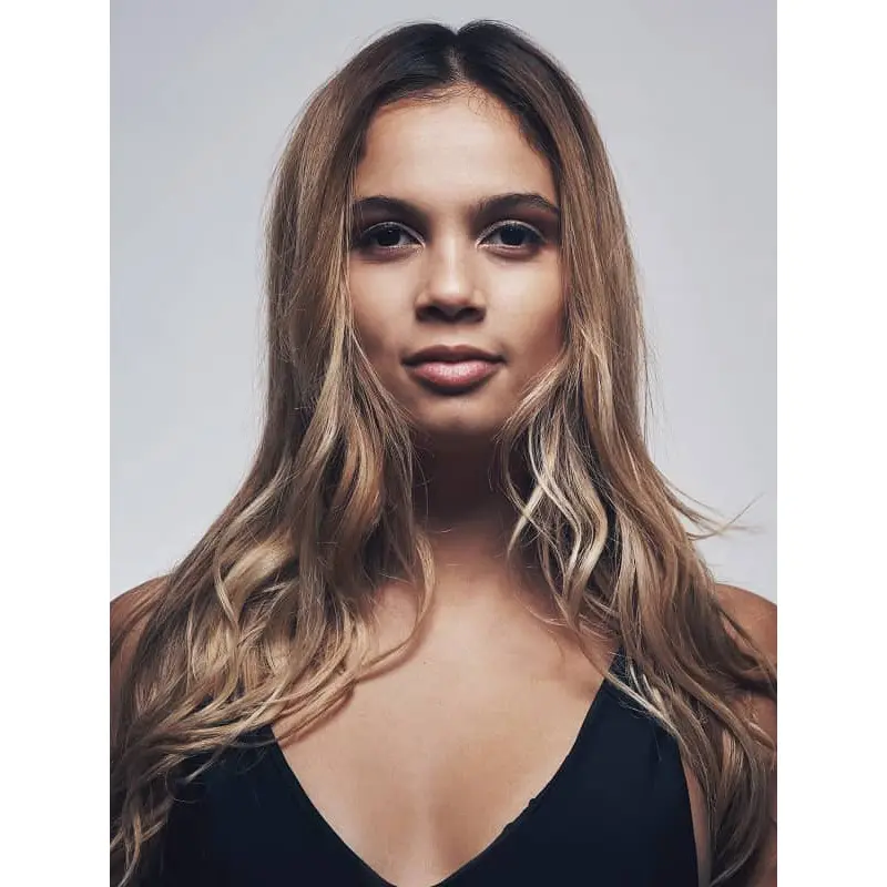 African American Lace Front Wigs Long Blonde Wigs Wavy Synthetic Wigs