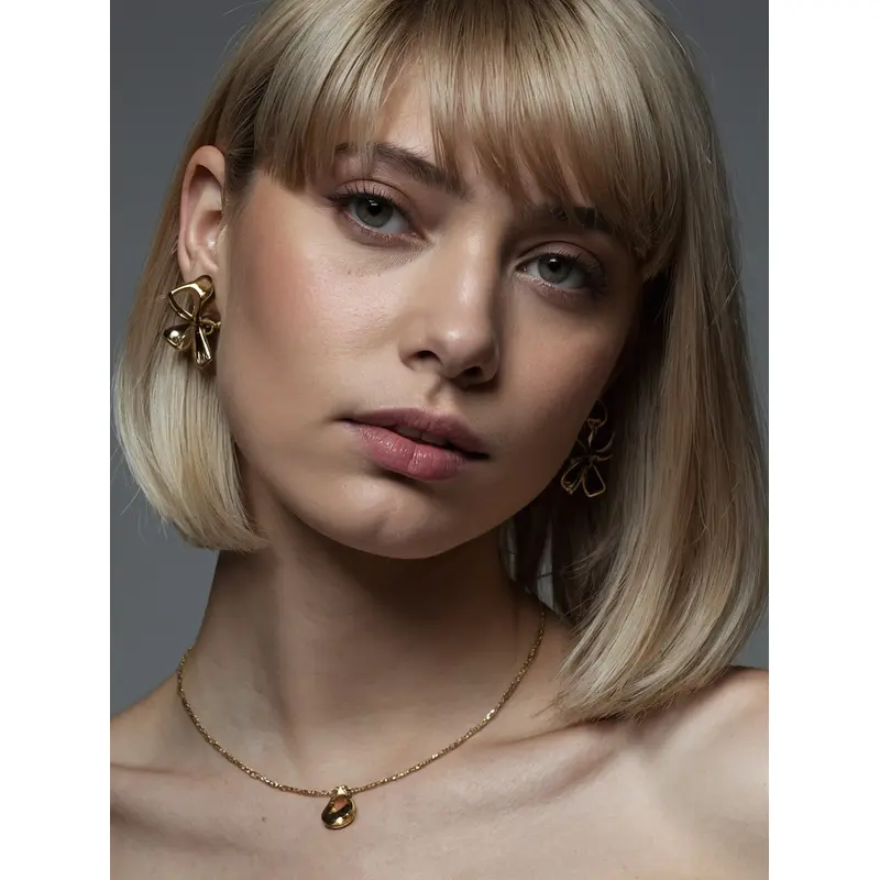 Blonde Bob Wig Real Hair Lace Front Straight Chin Length 10" Wigs