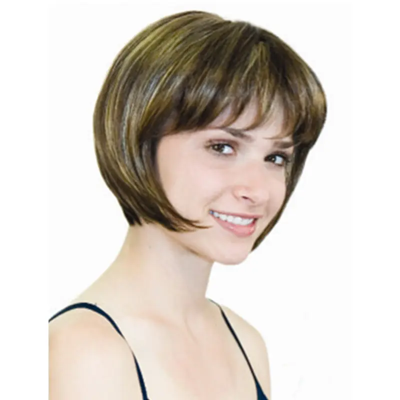 Braw Blonde Monofilament Chin Length Bob Wigs