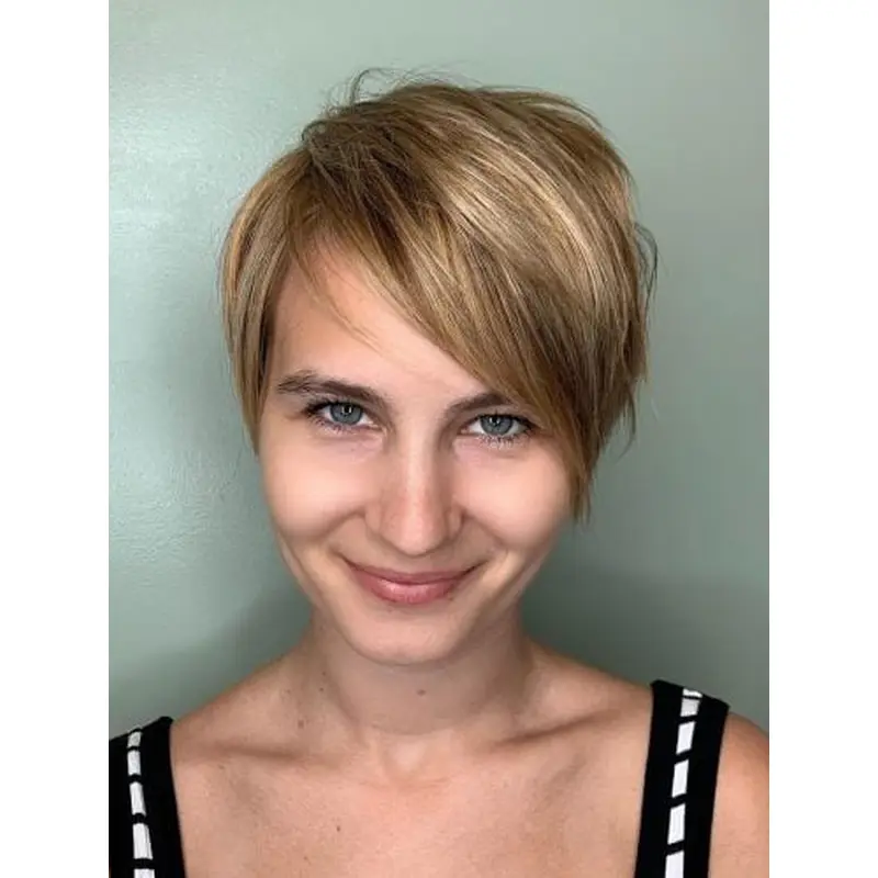 Wigs For Short Hair Straight Wigs Synthetic Lace Front Wigs
