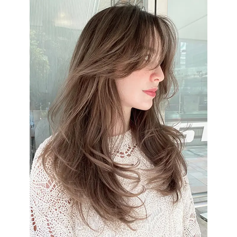 18" Lace Front Wavy Long Beautiful Wigs