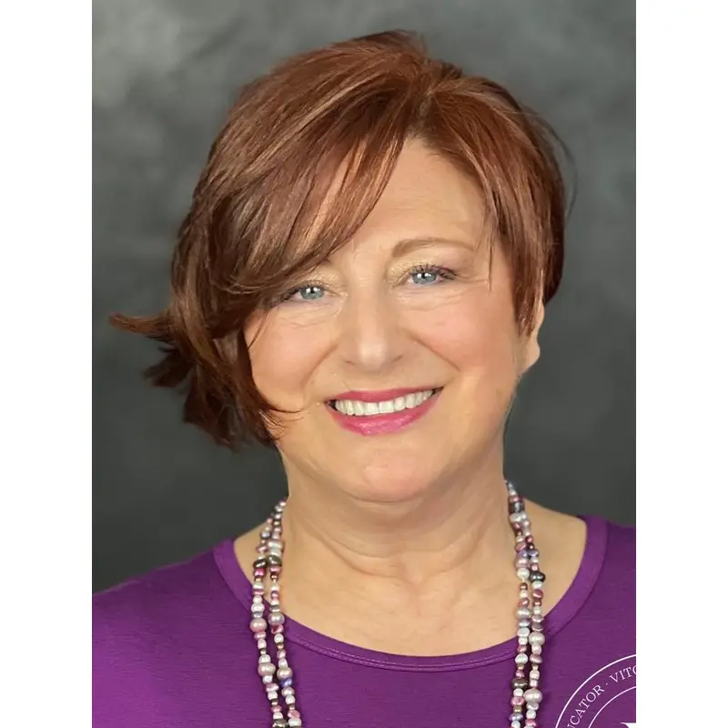 Short Wavy Wigs 6" Brown Monofilament Wigs