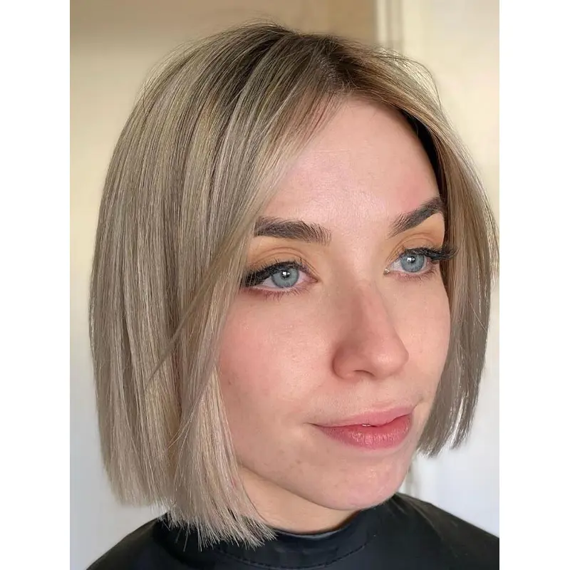 Long Blonde Wig Bobs Lace Front Synthetic Wigs Straight Long Hair Wigs