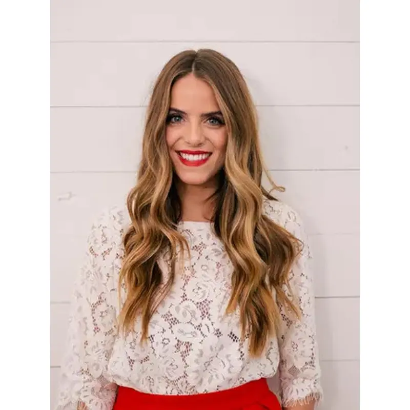 Long Blonde Wig Without Bangs Synthetic Wig Lace Wigs Long Hair