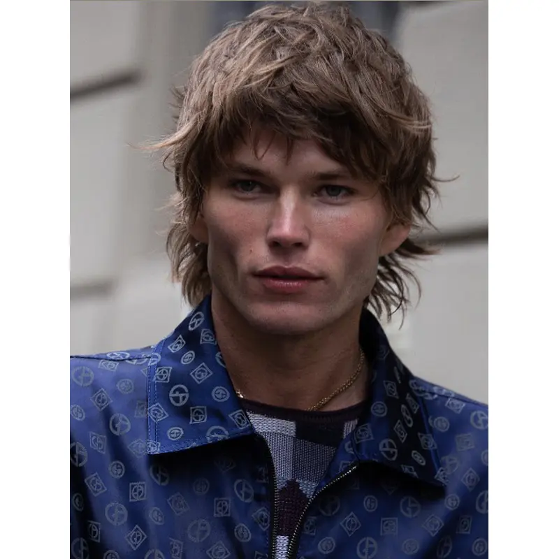 Wave Wigs For Men 10" Lace Front Remy Human Hair Wigs