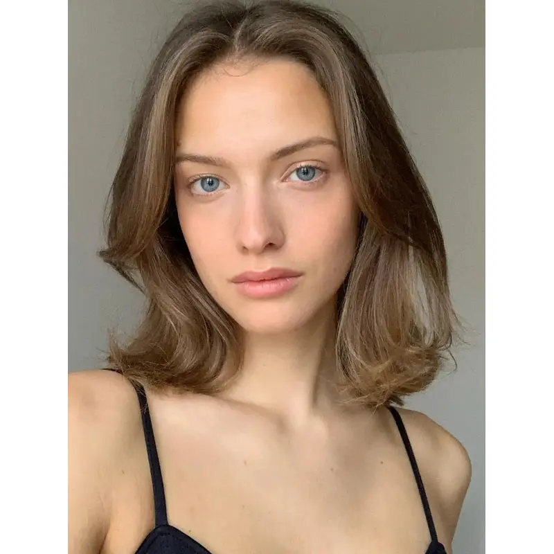 Wigs Medium Length Lace Front Wavy Wigs Bob Synthetic Wigs