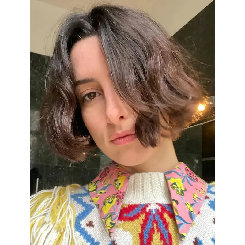 Short Hair Wigs Wavy Suitable Wigs Synthetic Chin Length Wigs