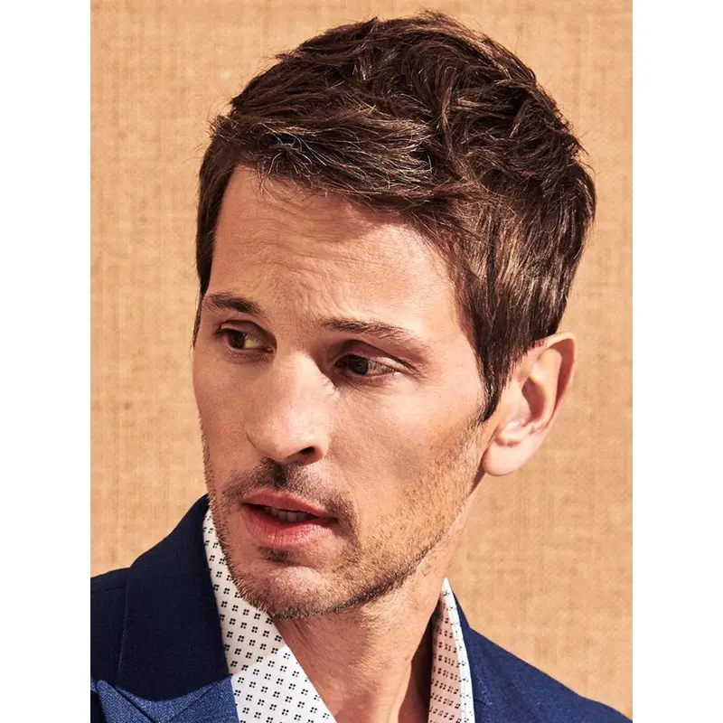 Men'S Lace Front Blonde Boycuts Cropped Wigs