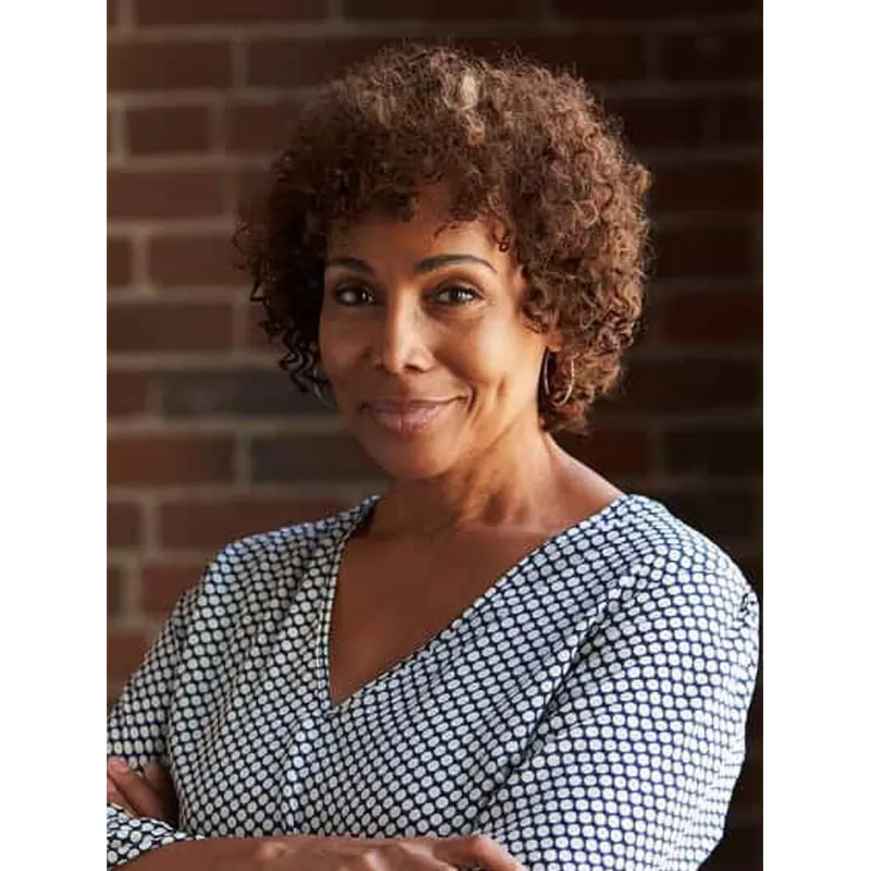 African American Short Wigs Layered Synthetic Wigs Lace Front Kinky Wigs