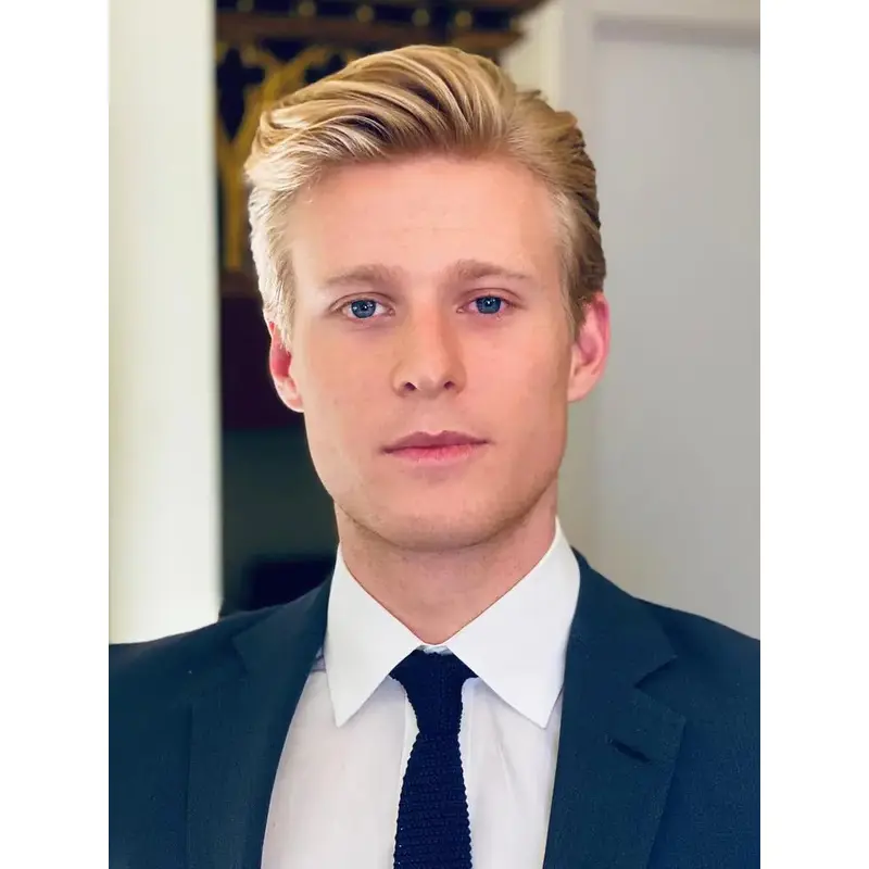 Men Lace Front Wigs Remy Human Hair Straight Blonde Cropped Wigs