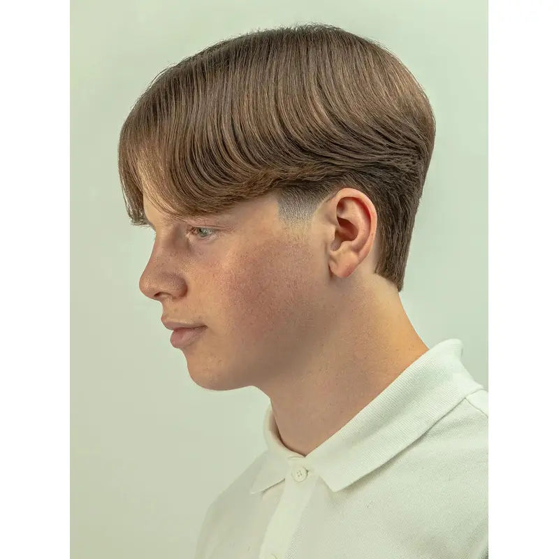 Realistic Wigs For Men Blonde Straight Short Lace Front Wigs