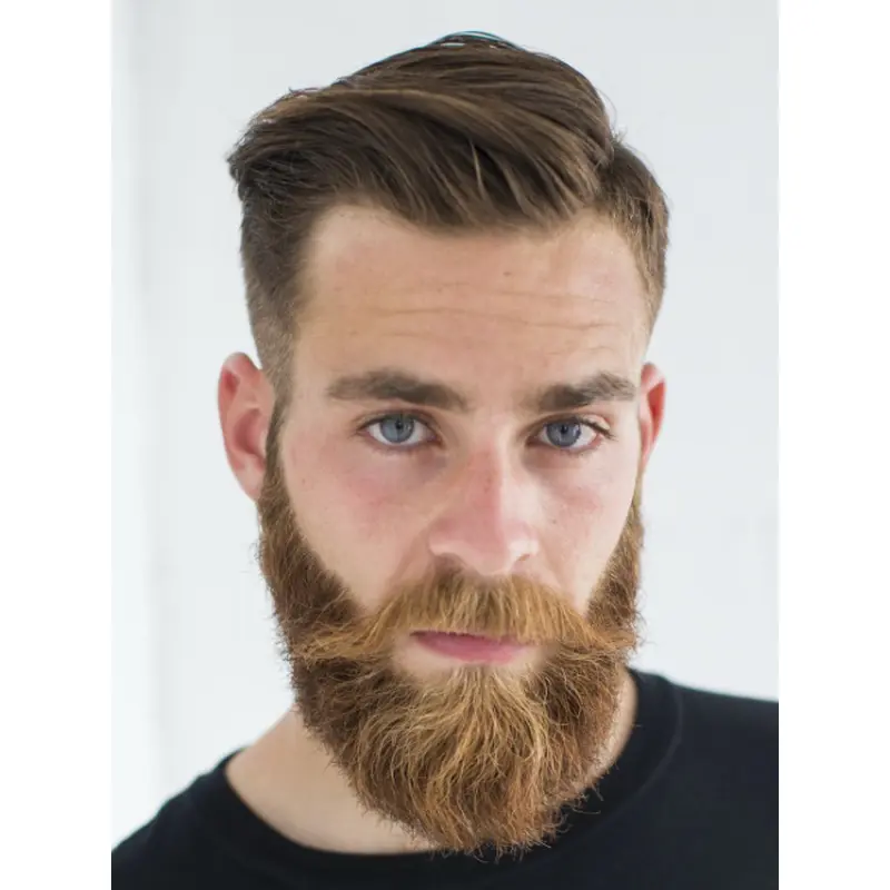 Short Wigs For Men 4" Straight Monofilament Remy Human Hair Wigs