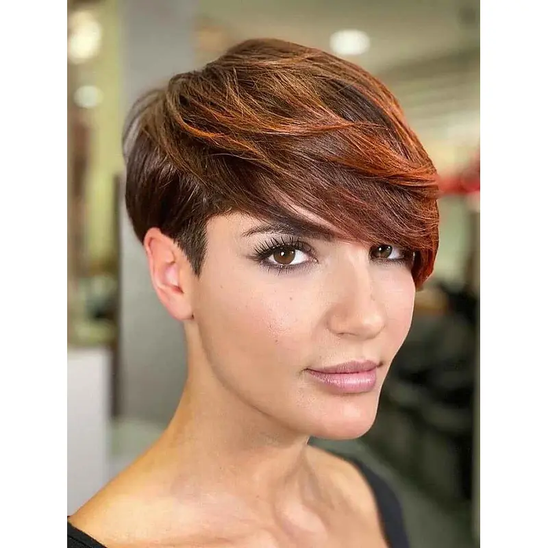 Short Wigs That Look Real Modern Pixie Cut Wigs Short Synthetic Wigs For Women