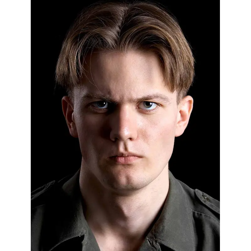 Monofilament Blonde Straight Remy Human Hair Short EBoy Bowl Cut Men Wigs