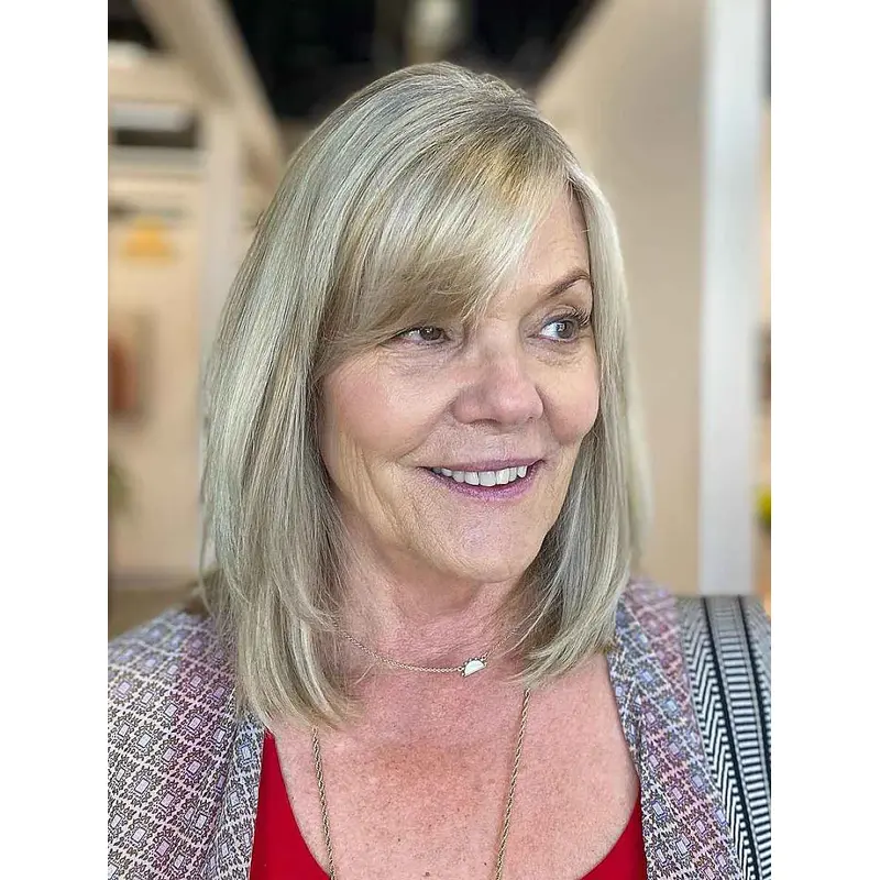 Wigs For Sale Shoulder Length Synthetic Wigs Straight Lace Front Wigs