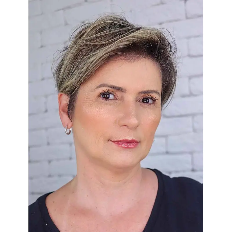 Short Wigs Lace Front Synthetic Short Wavy Wigs Balayage Wigs Short Blonde Wig