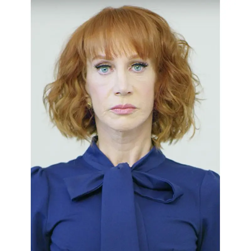 12" Lace Front Chin Length Synthetic Wavy Kathy Griffin Wigs