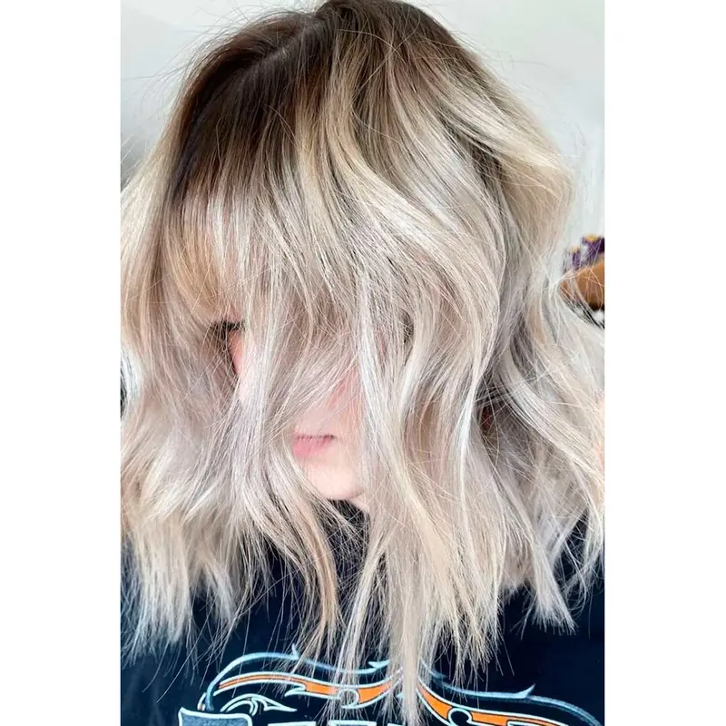 Best Lace Wigs Wavy Synthetic Wigs Bob Wigs Blonde Mid Length Wigs