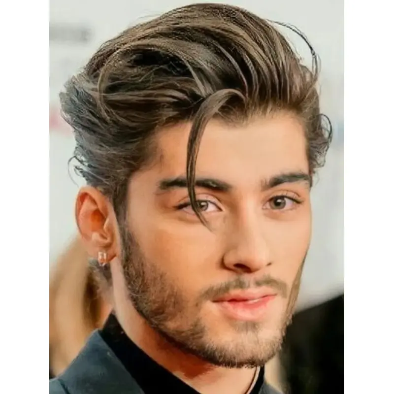 Male Lace Front Wigs Boycuts 4" Cropped Blonde Wigs