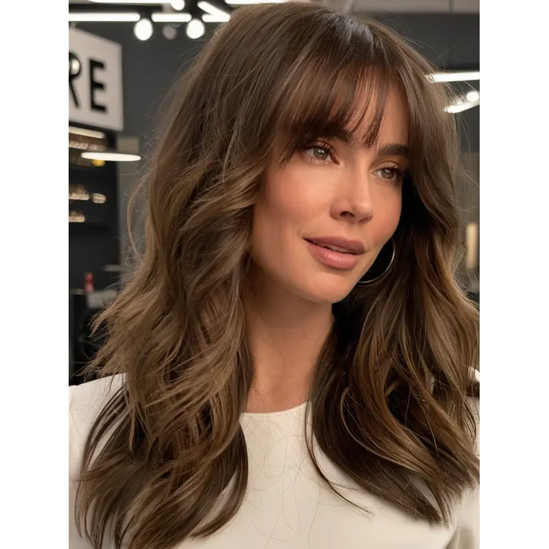 Wigs Blonde Long Lace Front 18" Wavy Wigs