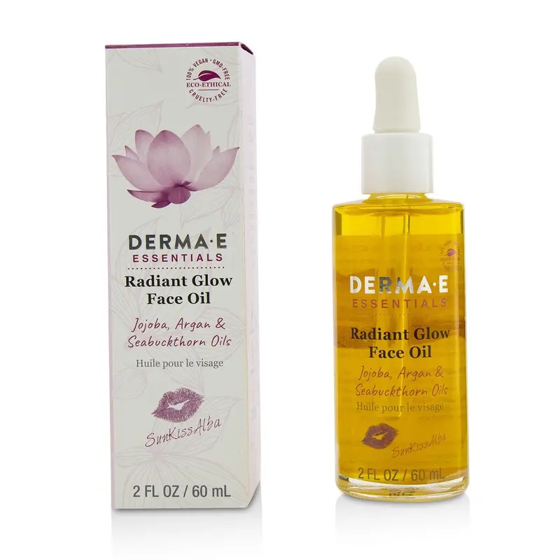 Derma E Essentials Radiant Glow Face Oil by SunKissAlba  60ml/2oz