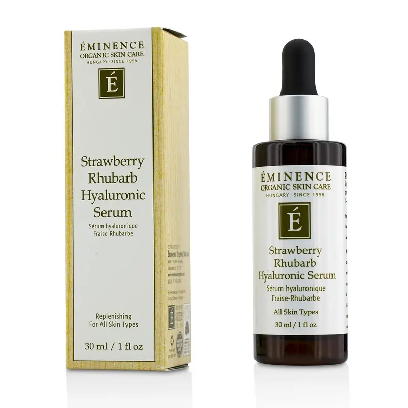 Eminence Strawberry Rhubarb Hyaluronic Serum  30ml/1oz