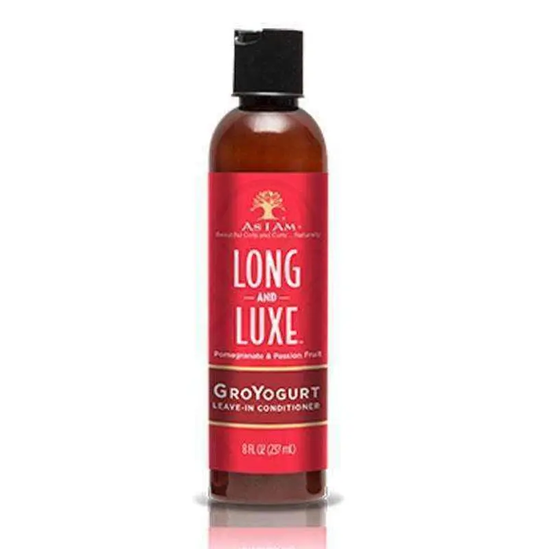 As I Am Long & Luxe Pomegranate & Passion Fruit GroYogurt Leave In Conditioner