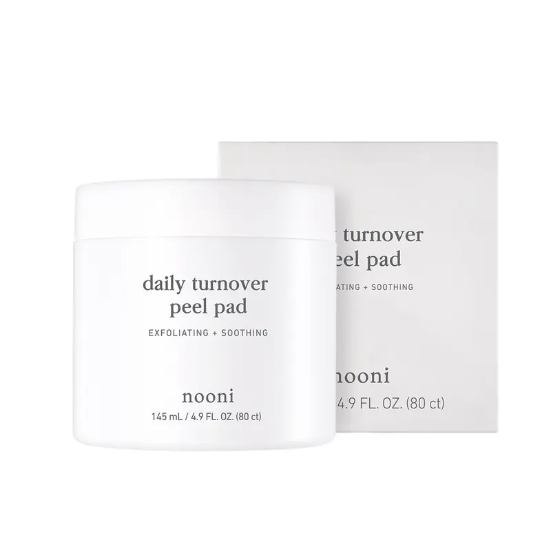 nooni daily turnover peel pad 145g (80 sheets)
