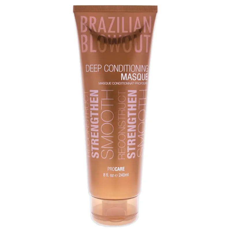 Brazilian Blowout Acai Deep Conditioning Masque by Brazilian Blowout for Unisex - 8 oz Masque