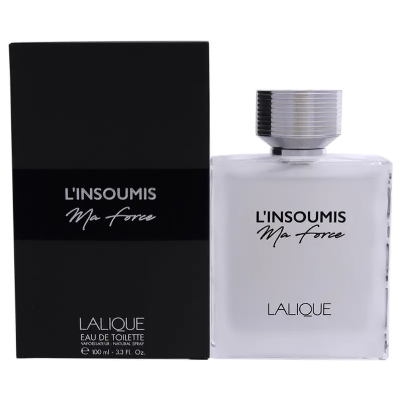 Lalique Linsoumis Ma Force by Lalique for Men - 3.3 oz EDT Spray