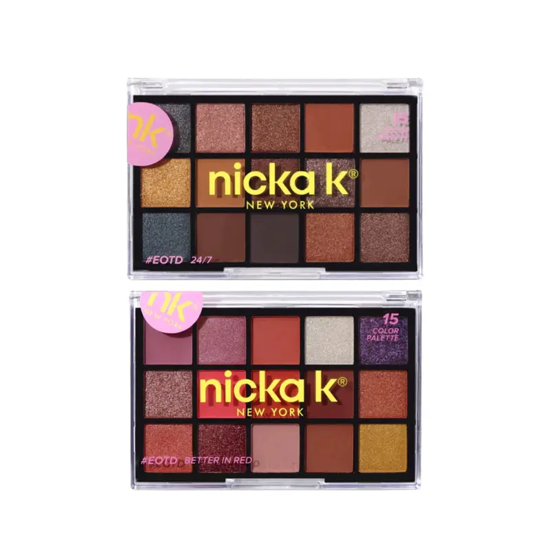 NickaK #EOTD 15 Color Palette - Choose Palette