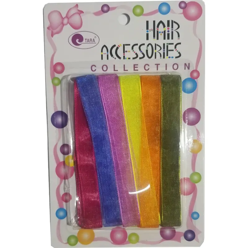 Tara Hair Ribbons - Assorted #08656