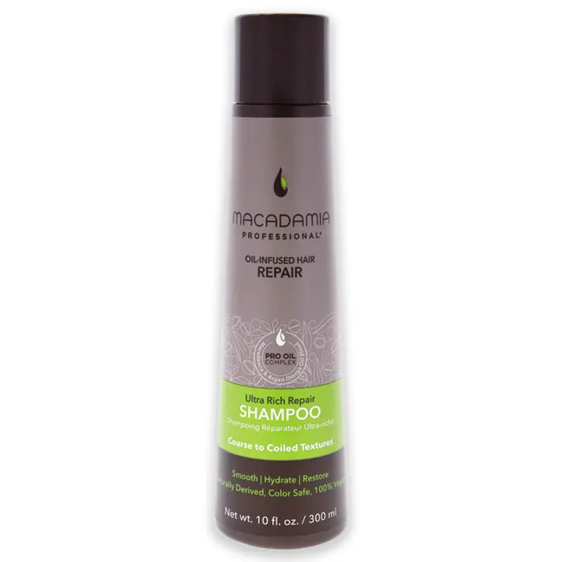 Macadamia Oil Ultra Rich Repair Shampoo by Macadamia Oil for Unisex - 10 oz Shampoo