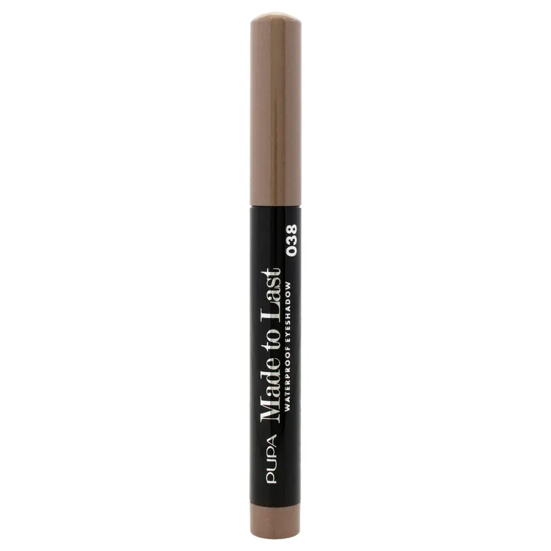 Pupa Milano Made To Last Eyeshadow Waterproof - 038 Golden Platinum by Pupa Milano for Women - 0.049 oz Eye Shadow