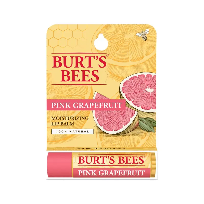 Burt's Bees Lip Balm Tube 4.25g - Pink Grapefruit