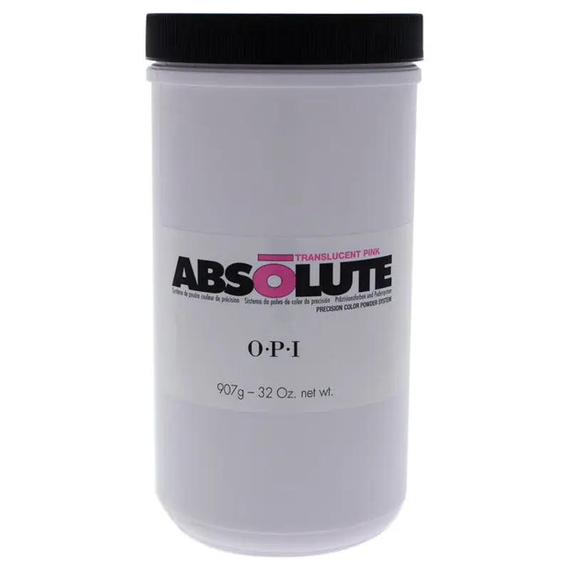 OPI Absolute Translucent - Pink Powder by OPI for Women - 32 oz Nail Powder
