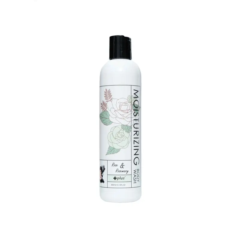+ Plus Moisturizing Body Wash ?Rose & Rosemary?300ml  Fixed Size