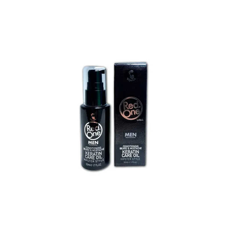 Red One Conditioning Beard & Mustache Oil - Keratin