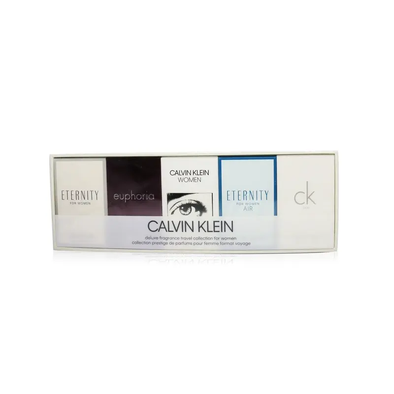 Calvin Klein Miniature Coffret: Eternity Edp 5ml + Euphoria EDP 4ml + Ck Women EDP 5ml + Eternity Air EDP 5ml + Ck One EDT 10ml  5pcs