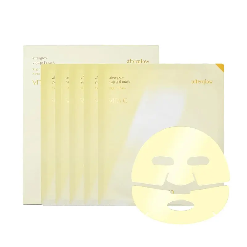Luvum Afterglow Yuja Gel Mask 33g 5ea 2set