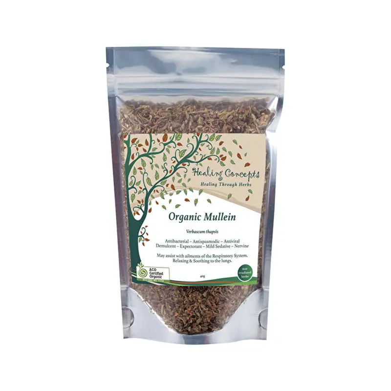 Healing Concepts Teas Healing Concepts Organic Mullein Tea 40g