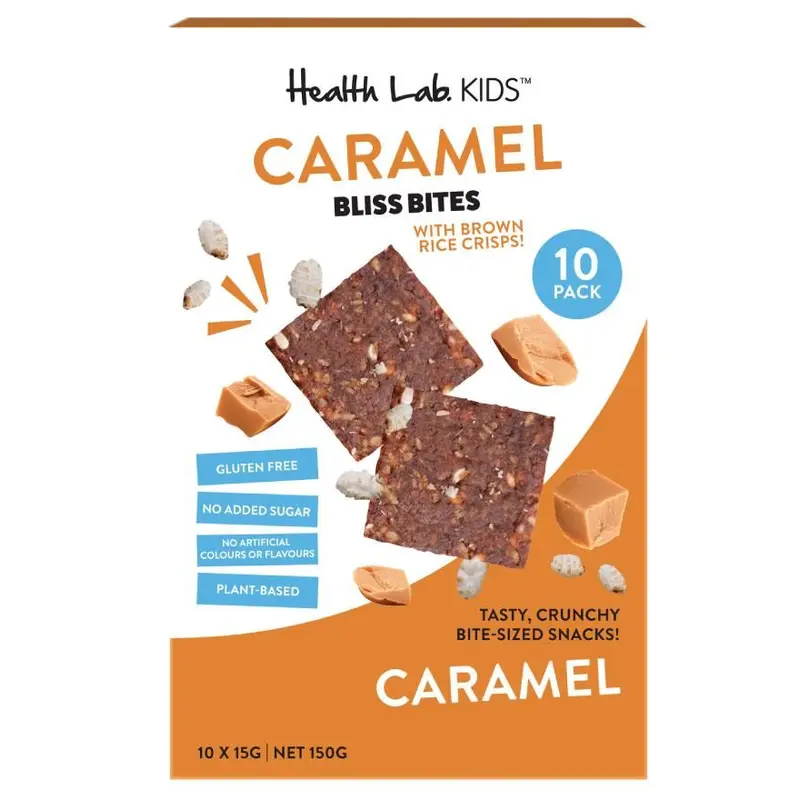 Health Lab Kids Caramel Bliss Bites 150g