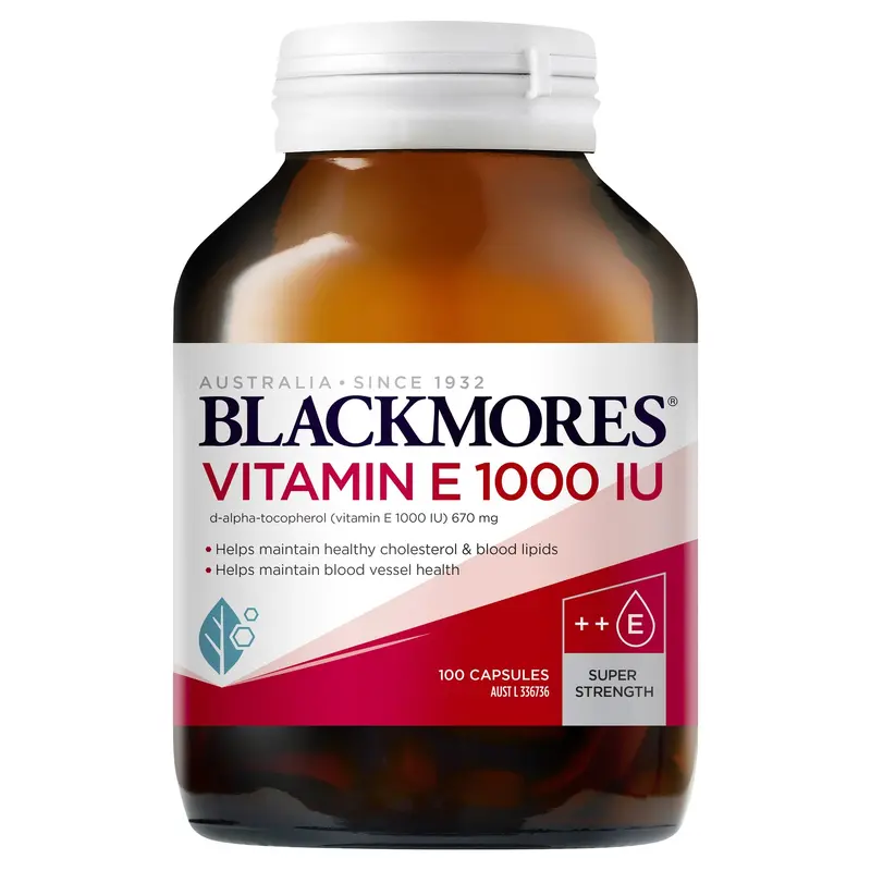 Blackmores Vitamin E 1000Iu 100 Capsules