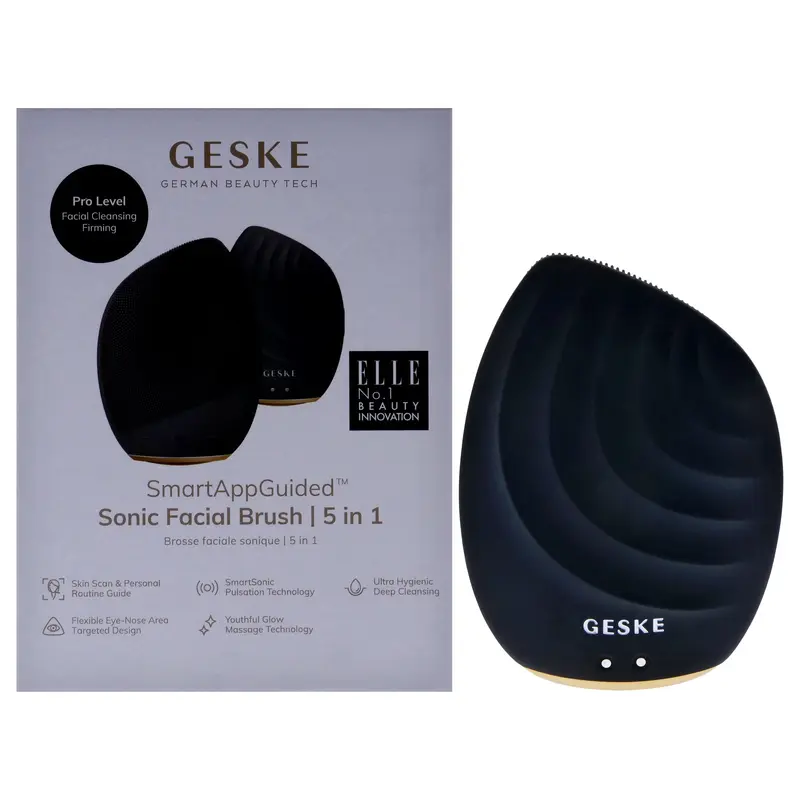 Geske Sonic Facial Brush 5 in 1 - Gray by Geske for Women - 1 Pc Brush
