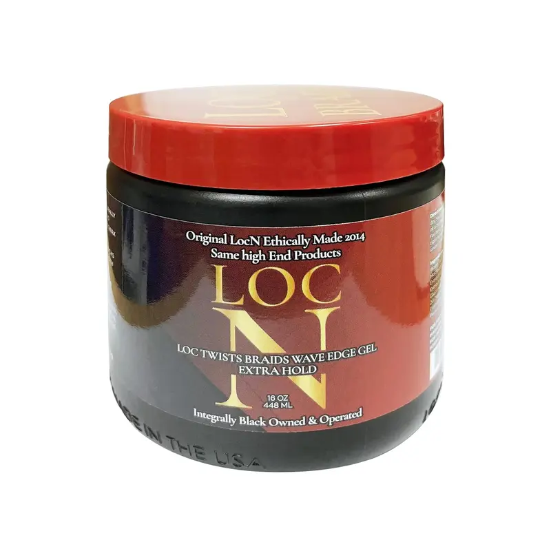 Loc N Twists Braids Wave Edge Gel Extra Hold 16 oz