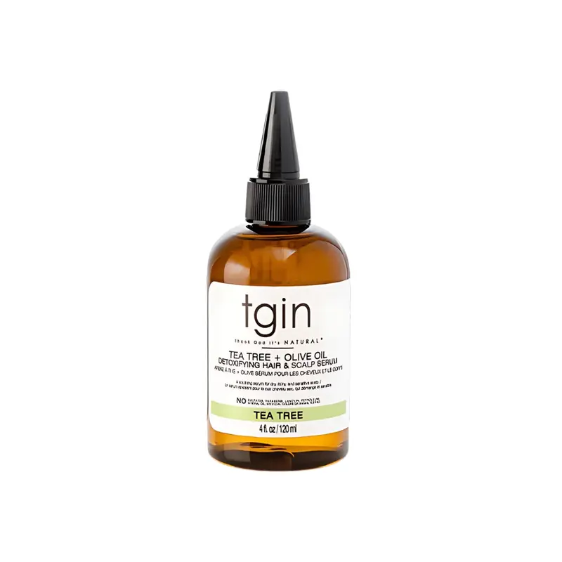 TGIN Tea Tree + Olive Oil Detoxifying Hair & Scalp Serum - 4 oz