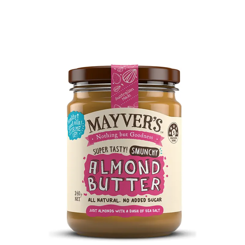 Mayvers Almond Spread 240g