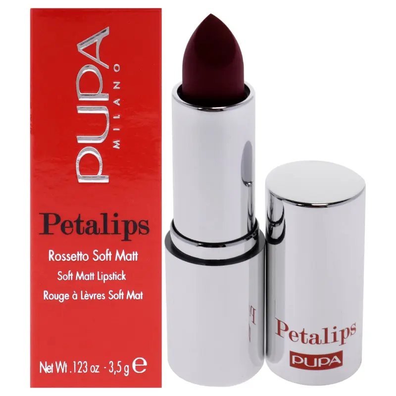 Pupa Milano Petalips Soft Matt Lipstick - 011 Vibrant Tulip by Pupa Milano for Women - 0.123 oz Lipstick
