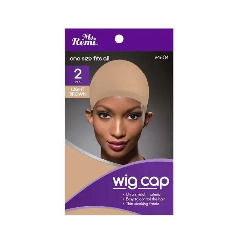 Annie #4604 2 Piece One Size Fits All Wig Cap Light Brown