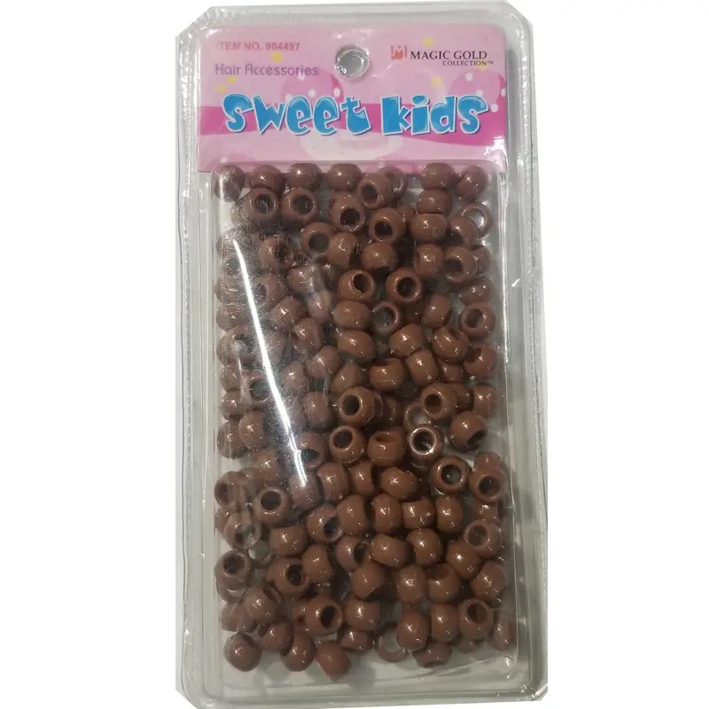Sweet Kids Hair Beads - Medium Brown #1618